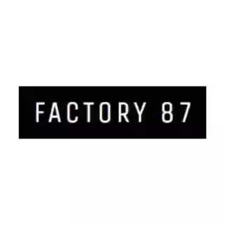 Factory87 promo codes