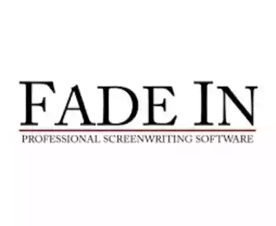 Fade In Professional Screenwriting Software discount codes