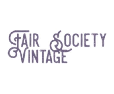 Shop Fair Society Vintage logo