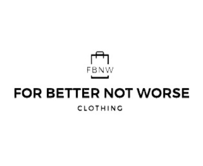 Shop For Better Not Worse logo