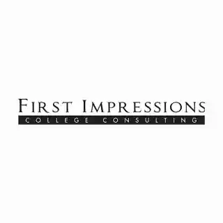 First Impressions College Consulting coupon codes