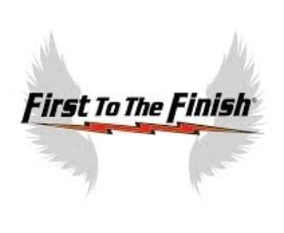 Shop First to the Finish logo