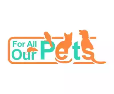 For All Our Pets discount codes
