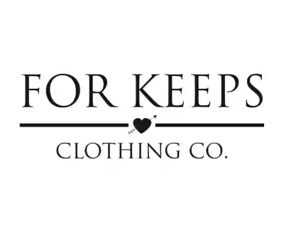 Shop For Keeps Clothing Co. coupon codes logo