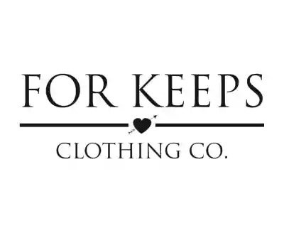 For Keeps Clothing Co. logo