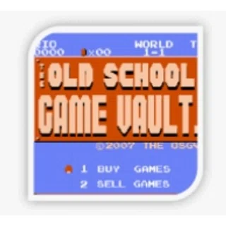 The Old School Game Vault logo