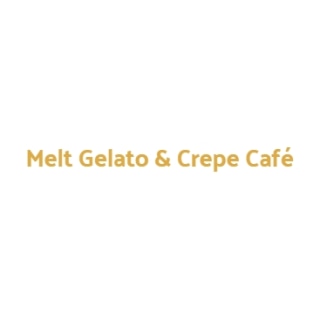 Melt Gelato & Crepe Café logo