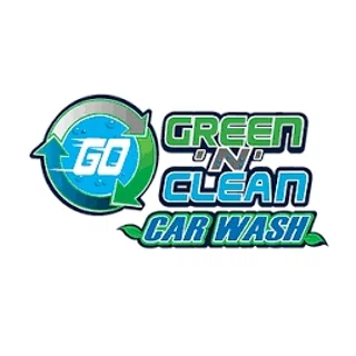 Go Green Clean Car Wash logo