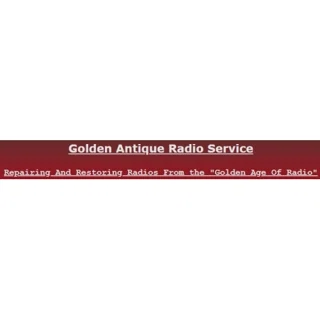 Shop Golden Antique Radio Service logo