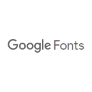 Shop Google Fonts discount codes logo