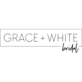 Grace + White Bridal logo
