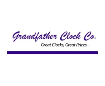 Shop Grandfather Clock Co. logo
