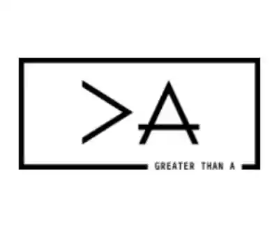 Greater than A logo