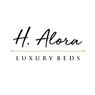 H. Alora Luxury Beds logo