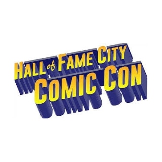 Shop Hall of Fame City Comic Con promo codes logo