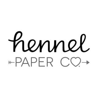Hennel Paper Co. logo