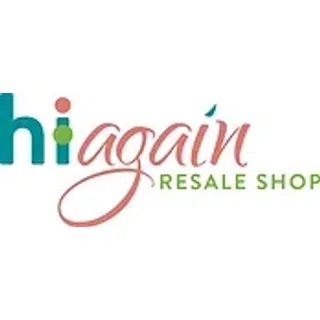 Hi Again Resale shop logo
