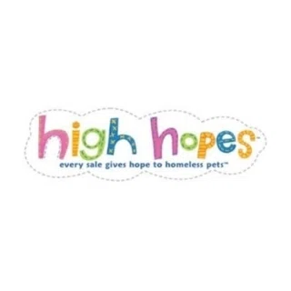 Shop High Hopes for Pets logo