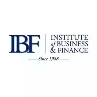 Institute of Business & Finance discount codes