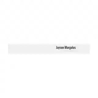 Jayson Margalus coupon codes