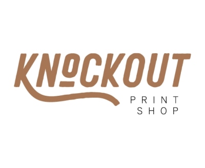 Shop Knockout Print Shop logo