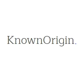 Shop KnownOrigin logo