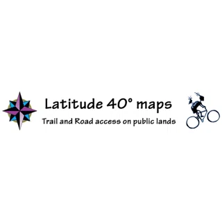 Latitude 40° maps logo