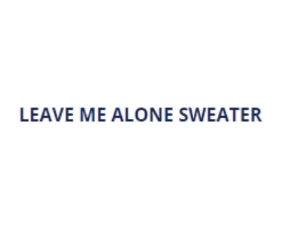 Shop Leave Me Alone Sweater logo