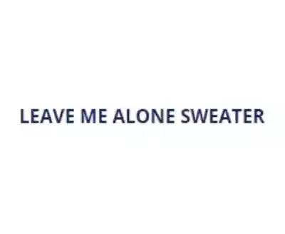 Leave Me Alone Sweater logo