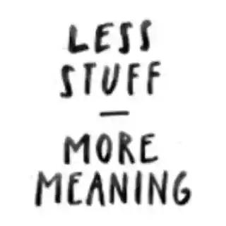 Less Stuff More Meaning logo