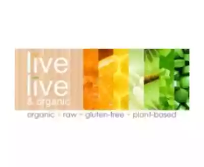 live live & organic logo