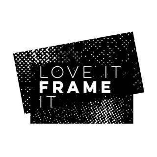 Love it Frame it  coupon codes