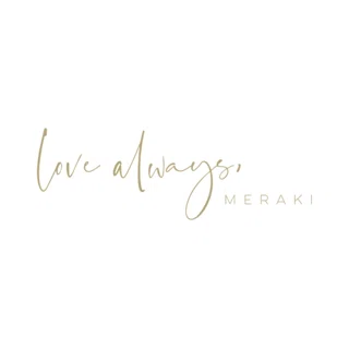 Love always, Meraki logo