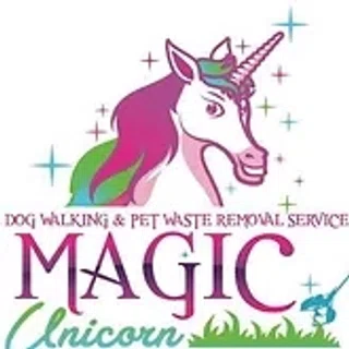 Magic Unicorn Pooper Scoopers and Dog Walkers logo