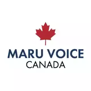 Maru Voice Canada discount codes