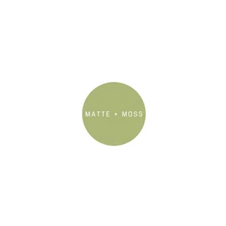Matte + Moss  promo codes