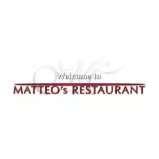 Matteo’s Restaurant coupon codes