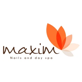 Maxim Nails and Day Spa logo