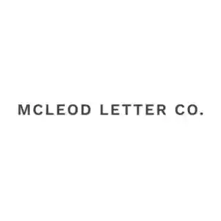 McLeod Letter Co. coupon codes