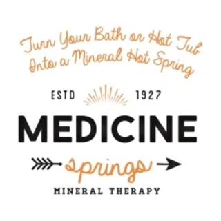 Shop Medicine Springs Mineral Therapy logo
