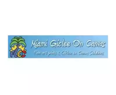 Miami Florida Giclee On Canvas logo