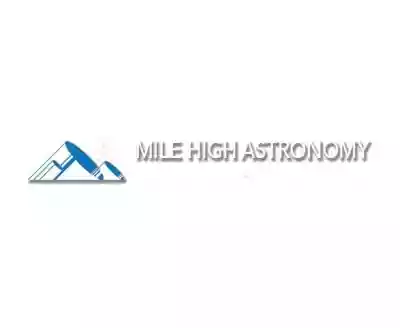 Shop Mile High Astronomy promo codes logo