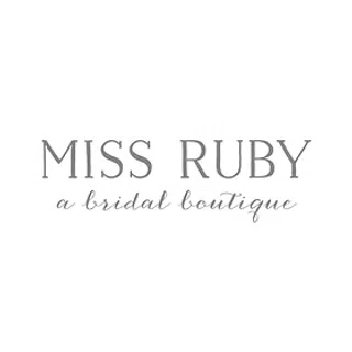 Miss Ruby Bridal Boutique logo