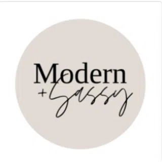 SHOP MODERN & SASSY  logo