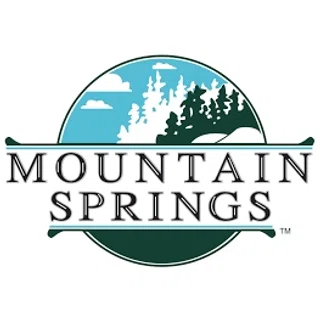 Mountain Spring Water logo