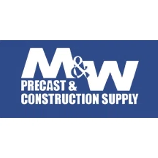 M & W Precast and Construction Supply logo