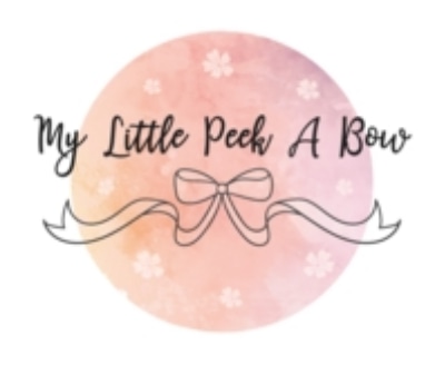 Shop My Little Peek A Bow logo