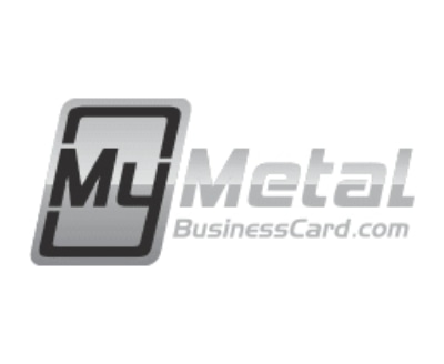 Shop My Metal Business Card logo