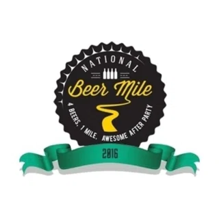 Shop National Beer Mile discount codes logo