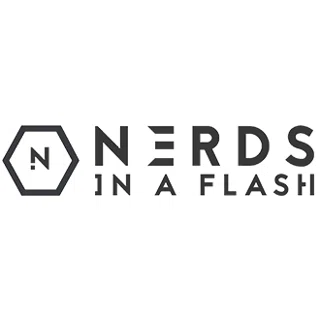 Nerds In a Flash logo